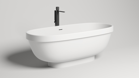 Фото ванна salini s-stone greca 103121mrf 180*80 см, матовая покраска по ral полностью