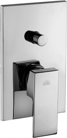 Фото встраиваемый смеситель для ванны и душа paffoni elle el015cr/m, хром