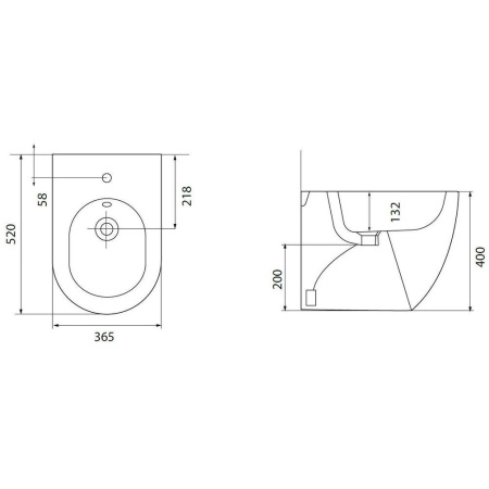 Фото унитаз приставной allen brau reality 4.32004.an безободковый, антрацит