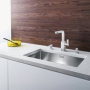 Фото мойка кухонная blanco claron 700 u 521581 нержавеющая сталь