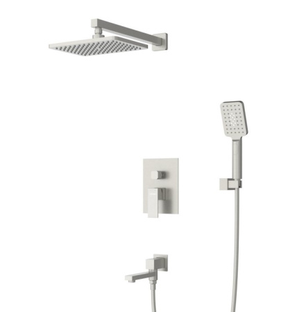 Фото душевая система cezares slider-vdset-in, сталь