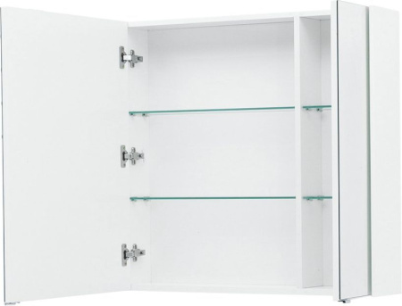 Фото комплект мебели aquanet гласс 80 белый