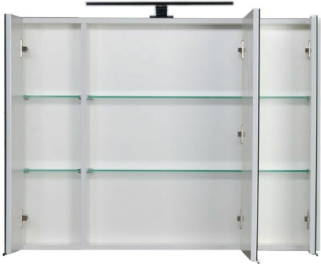 Фото зеркало-шкаф aquanet латина 100 белый