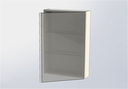 Фото зеркало-шкаф aquanet орлеан 60 белый