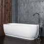Фото акриловая ванна ntbathroom lago di nemi nt102 r 170х70