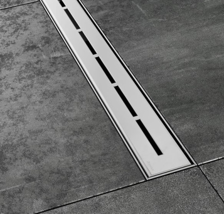 Фото душевой трап ravak runway x01634 105 см, хром