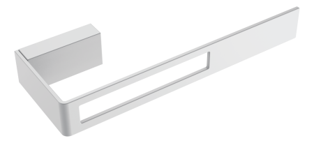 Фото полотенцедержатель boheme q 10945-mw, белый матовый