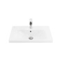 Фото раковина мебельная creavit eksen 65*45 см ek065-00cb00e-0000, белая