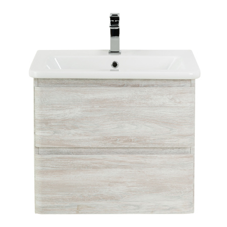 Фото тумба подвесная  belbagno albano-cer 60 rovere vintage bianco 