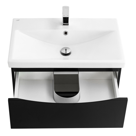 Фото тумба подвесная belbagno marino-cer 60 nero lucido 