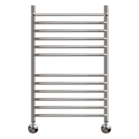 Фото полотенцесушитель водяной point альфа pn05148sp п11 400x800 с полкой, хром