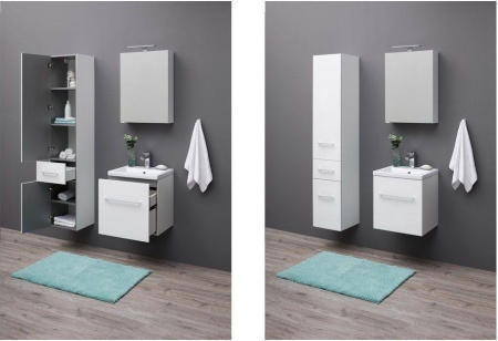 Фото пенал подвесной aquanet порто 35 l белый