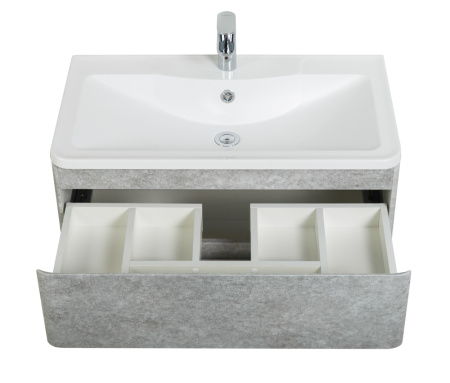 Фото тумба подвесная belbagno albano 100 cemento verona grigio 