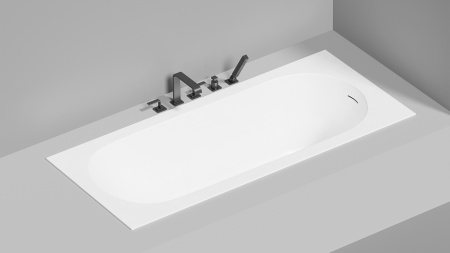 Фото ванна salini s-sense ornella kit 102412grf 180*80 см, глянец покраска по ral полностью