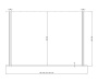 Фото душевое ограждение ravak walk in free gw9fs0c00z1 160*200 см, стекло прозрачное