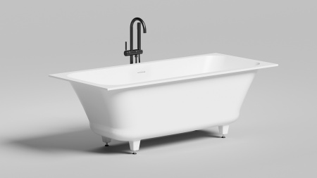 Фото ванна salini s-sense orlanda axis kit 103313grf 170*75 см, глянец покраска по ral полностью