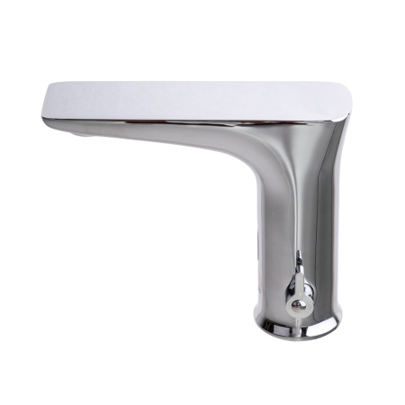 Фото смеситель для раковины belbagno kraft-elv-crm электронный, хром