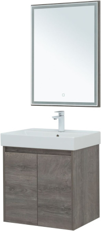 Фото комплект мебели aquanet nova lite 60 дуб рошелье (2 дверцы)