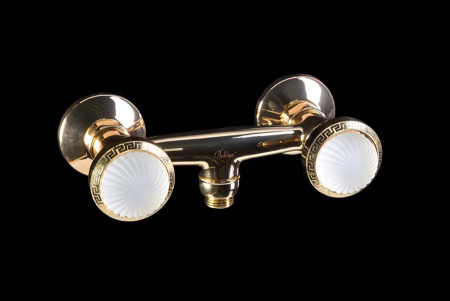 Фото bohemeсмеситель для душа boheme satine, золото