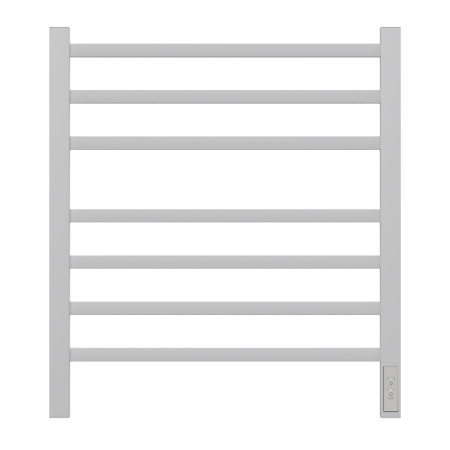Фото полотенцесушитель электрический point вега pn71856w п7 500x600, диммер справа, белый