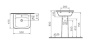 Фото раковина с пьедесталом vitra form 300 9602b003-7650 55 см, белая