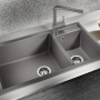 Фото мойка кухонная blanco metra 9 513273 антрацит