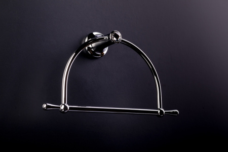 Фото кольцо для полотенца boheme puro 10705, хром