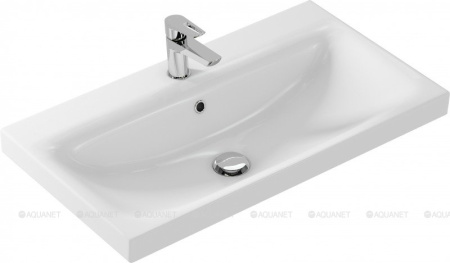 Фото раковина cersanit мебельная moduo 80 1 отв.