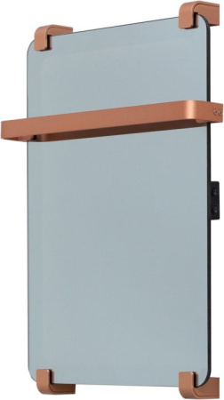 Фото полотенцесушитель электрический allen brau infinity 00305010 60*44 см с рейлингом и креплением, медь браш Фото полотенцесушитель электрический allen brau infinity 00305010 60*44 см с рейлингом и креплением, медь браш