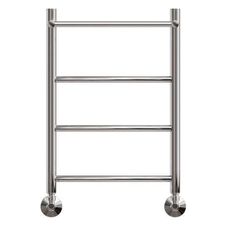 Фото полотенцесушитель водяной point афина pn04156p п3 500x600 с полкой, хром