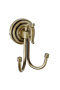 Фото крючок двойной boheme medici 10606, бронза