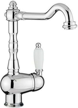 Фото смеситель для кухни paffoni melissa fme181cr, хром