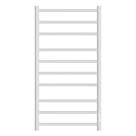 Фото полотенцесушитель электрический point аврора pn10850w п10 500x1000 диммер справа, белый