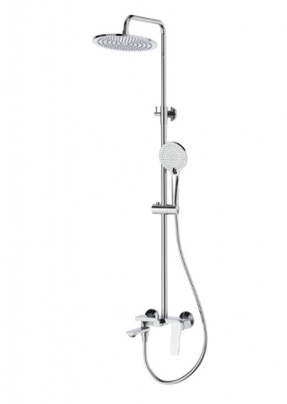 Фото душевая колонна cezares comfort-cvd-01, хром