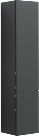 Фото пенал подвесной aquanet алвита 35 серый антрацит