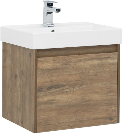 Фото комплект мебели aquanet nova lite 60 дуб рустикальный (1 ящик)