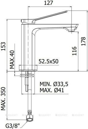 Фото смеситель для раковины paffoni tilt ti071cr, хром