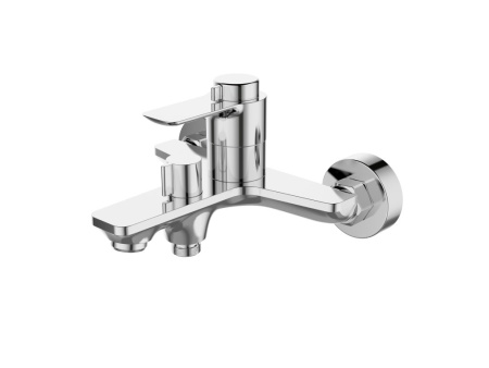 Фото смеситель для ванны belbagno ancona ancona-vasm-crm термостат, хром