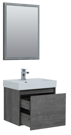 Фото комплект мебели aquanet nova lite 60 дуб рошелье (1 ящик)