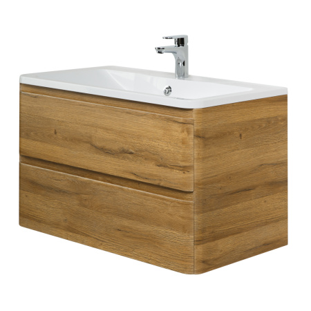 Фото тумба подвесная belbagno albano 100 rovere rustico 