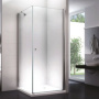 Фото душевой уголок berges wasserhaus dea 061009 90x90 стекло прозрачное/хром