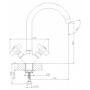 Фото смеситель rossinka z02-71 для кухни