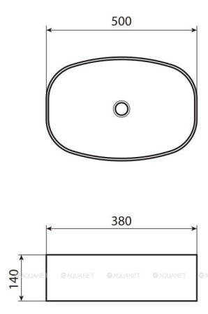 Фото раковина накладная allen brau priority 50 4.31002.20, белая
