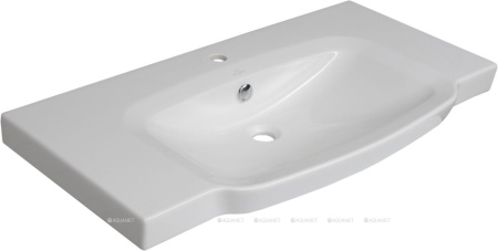 Фото раковина для тумбы villeroy & boch sentique 100 5142 a0 01, белая