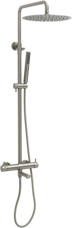 Фото душевая колонна allen brau priority 5.31a10-bn, никель браш