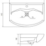 Фото раковина aquaton смайл 1wh207782 65