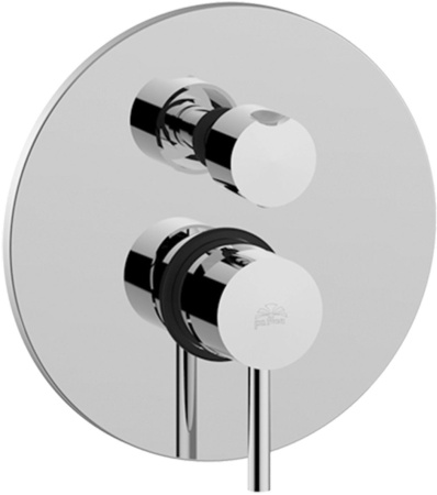 Фото встраиваемый смеситель для ванны и душа paffoni stick sk018cr, хром