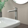 Фото смеситель hansgrohe logis fine 71257000 для раковины хром