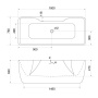 Фото акриловая ванна belbagno bb110-180-76 180*76 см Фото акриловая ванна belbagno bb110-180-76 180*76 см