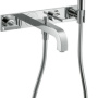 Фото смеситель hansgrohe axor citterio 39442000 для ванны с душем  хром